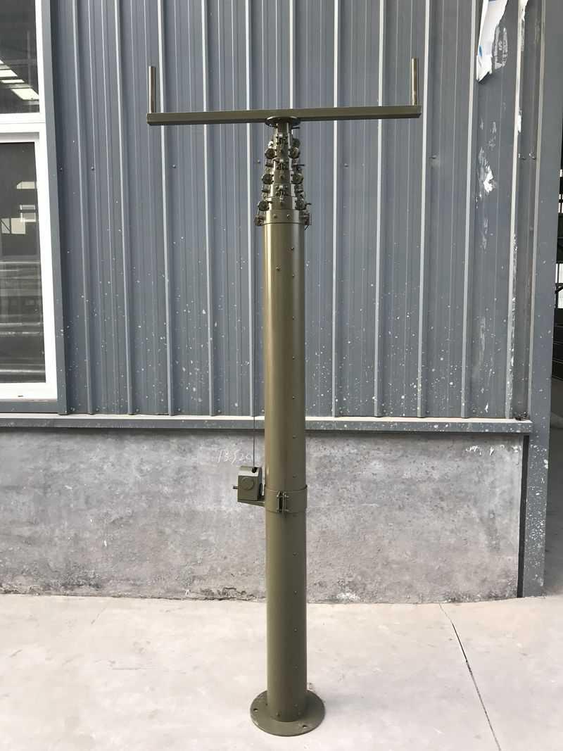 供应扬博YBK3米4米5米6米8米手摇电动天伸缩杆10米升降杆避雷针