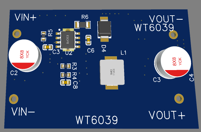 90V转5V2A中高压降压WT6039