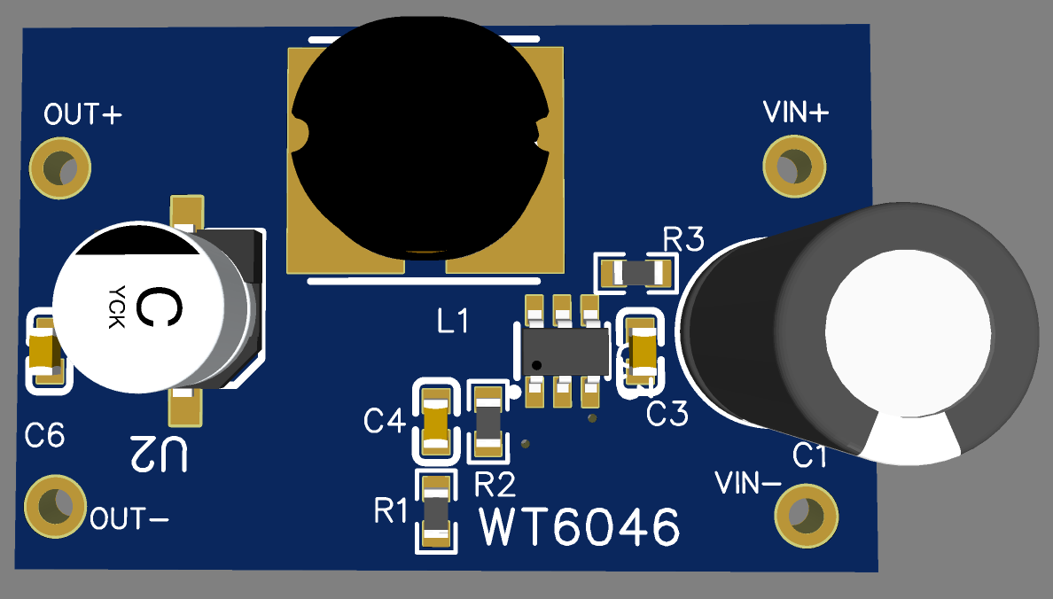 60V降5V200mA小封装WT6046