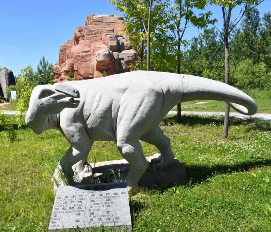 户外公园景观动物雕塑#恐龙石雕