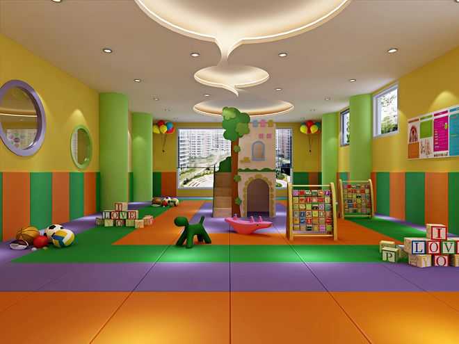托管中心装修设计要点，幼儿园室内设计，幼儿园室外活动区设计