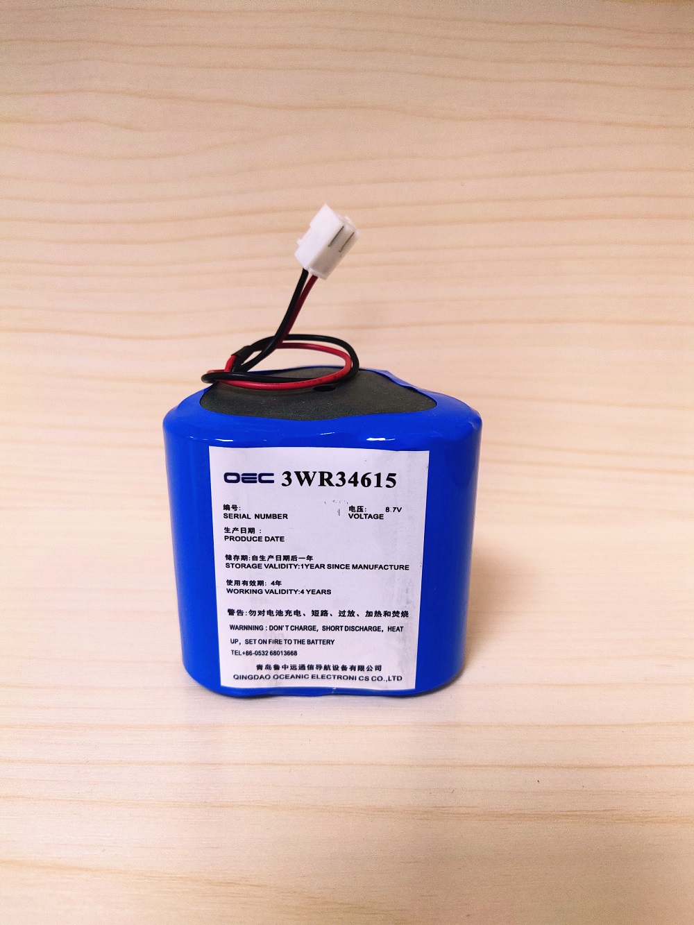 日本JRC JQE-103电池应急无线电示位标3CR34615电池