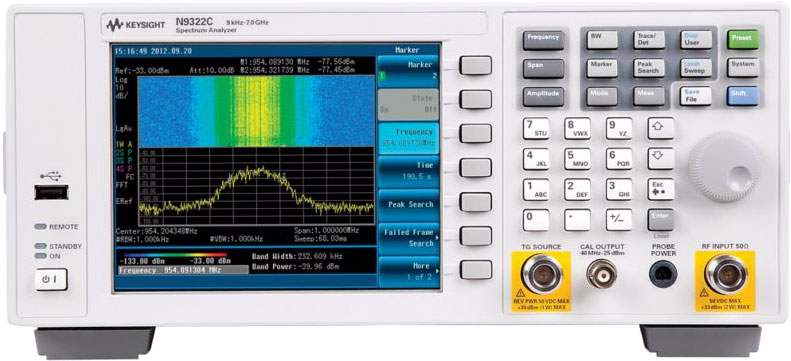 出售 回收KEYSIGHT N9322C 基础频谱分析仪(BSA)，9 kHz至7 GHz