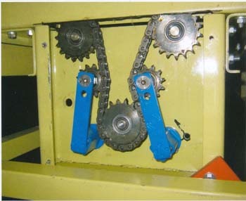机械设备弹性橡胶弹簧缓冲器工业链条自动张紧器
