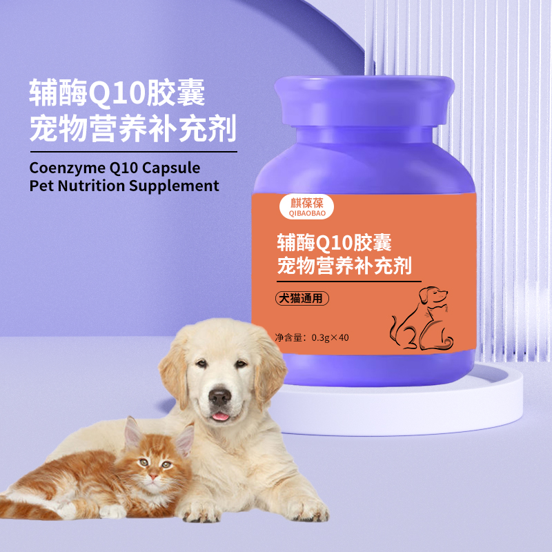 宠物辅酶Q10小单定制宠物营养补充剂OEM贴牌代工