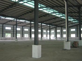 大同钢结构厂房搭建 广灵篮球场顶棚网架安装 抗震防腐蚀
